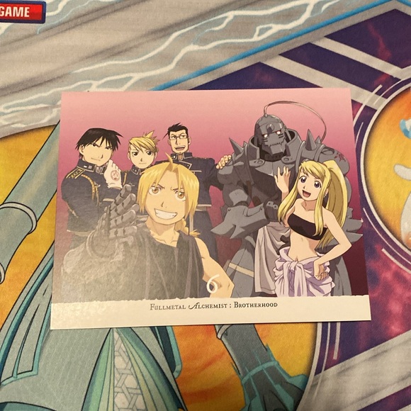 Lot Of 9 Full Metal Alchemist Brotherhood Art Cards - Picture 7 of 11